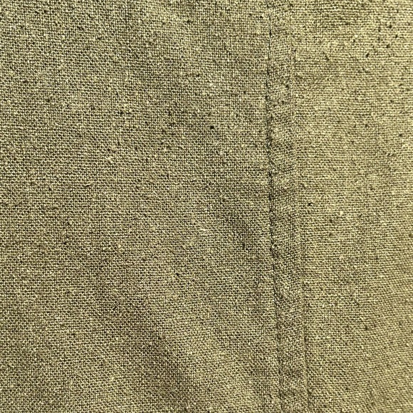 Y2K Raw Silk Fairy Core Dress Green - Picture 8 of 11